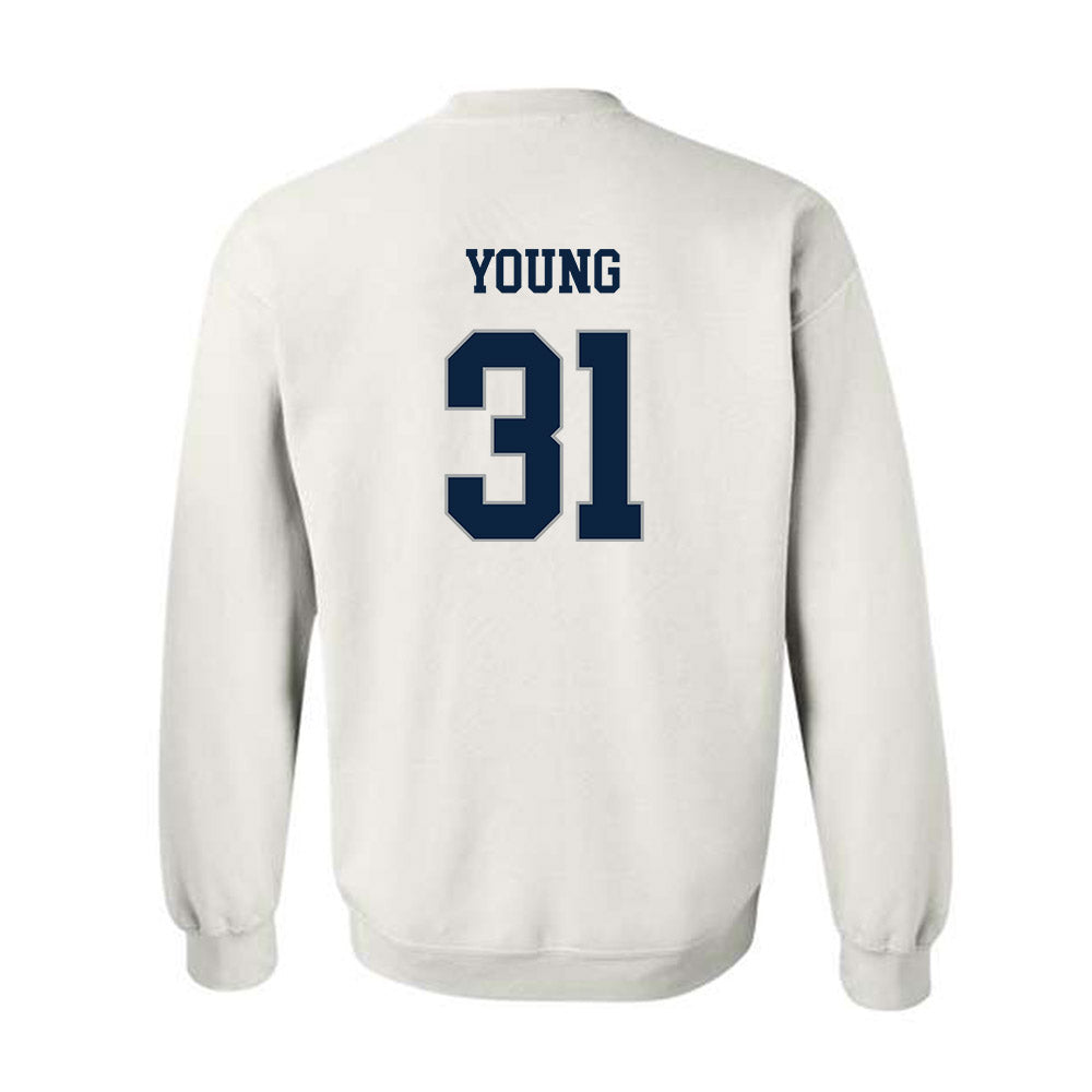 Xavier - NCAA Baseball : Joey Young - Classic Shersey Crewneck Sweatshirt-1