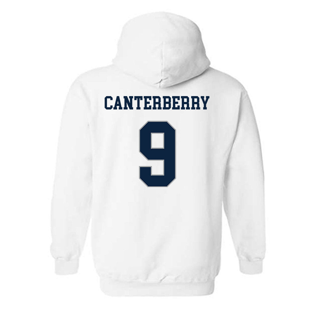 Xavier - NCAA Baseball : Donavan Canterberry - Classic Shersey Hooded Sweatshirt-1