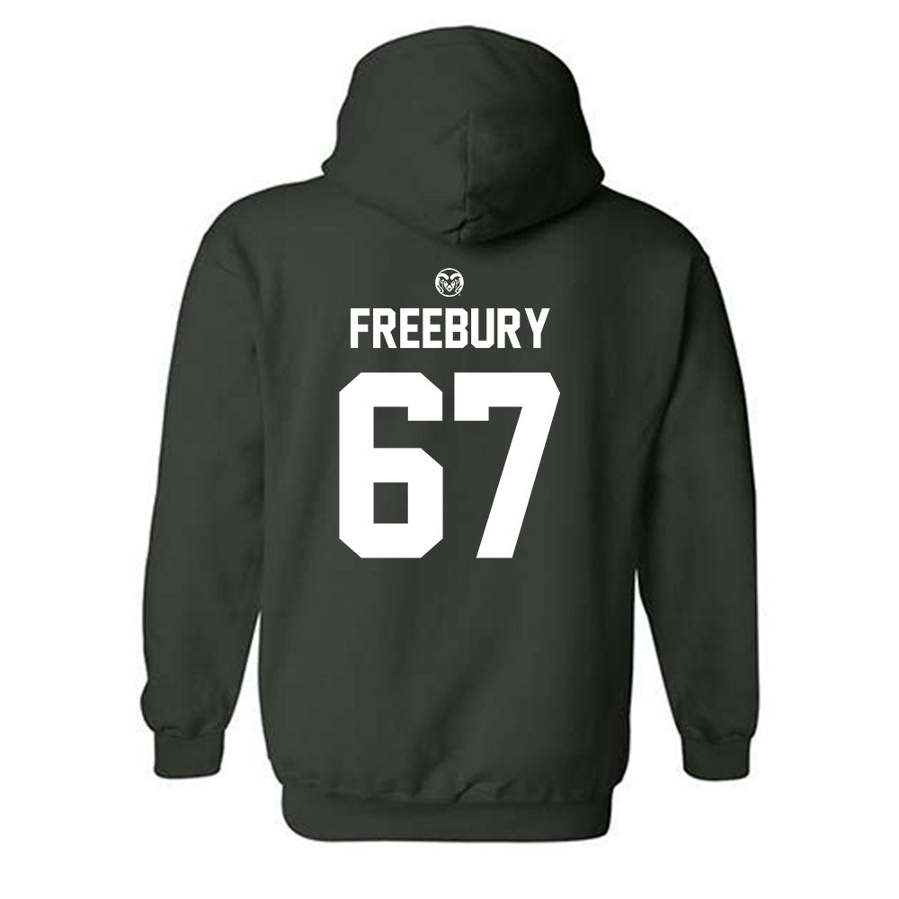 Colorado State - NCAA Football : Dylan Freebury - Hooded Sweatshirt-1