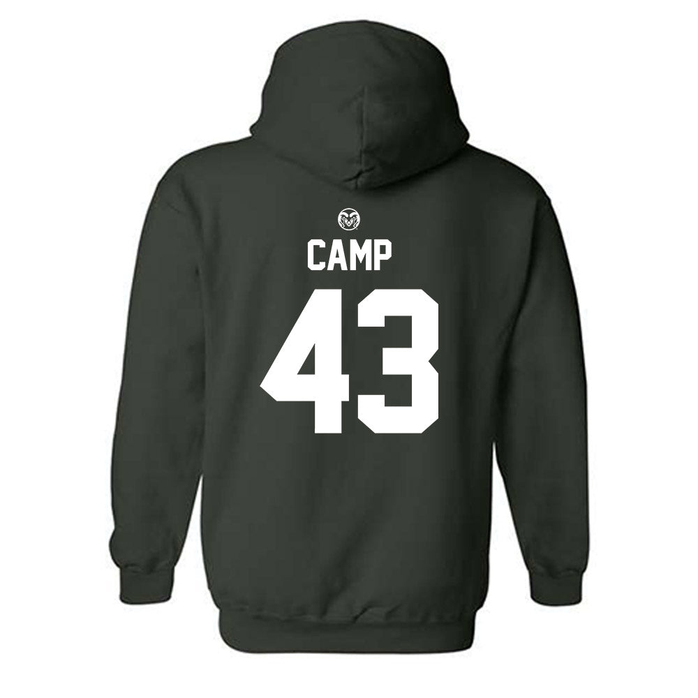 Colorado State - NCAA Football : Brock Camp - Hooded Sweatshirt-1