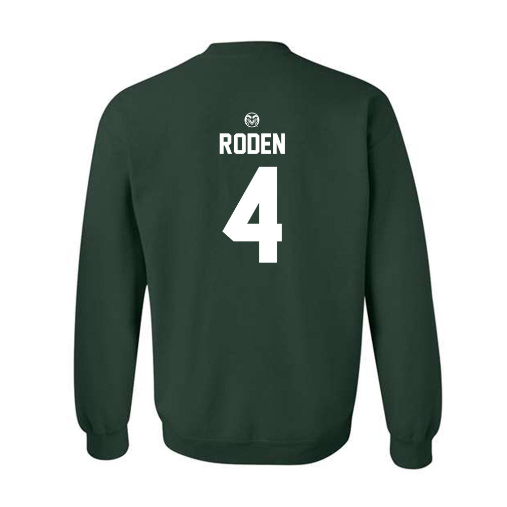 Colorado State - NCAA Women's Basketball : Allie Roden - Crewneck Sweatshirt-1