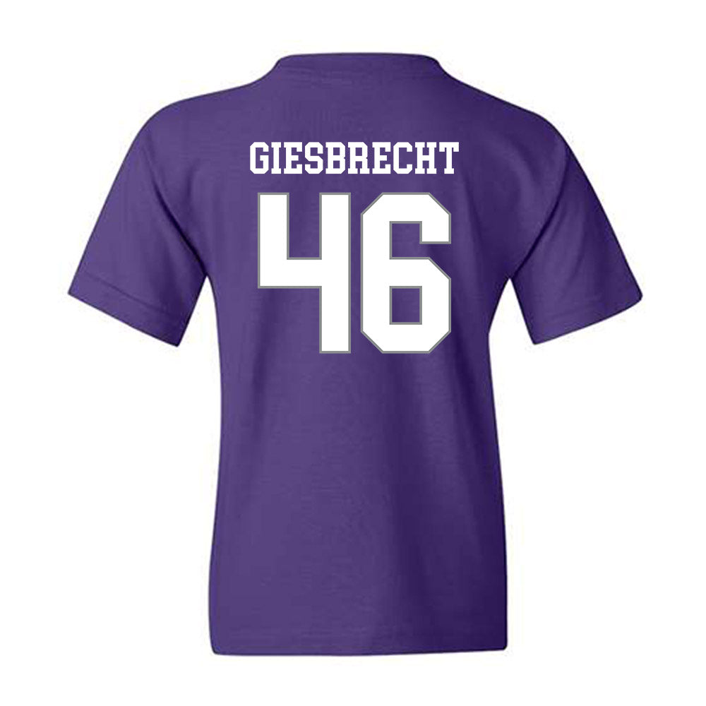 Kansas State - NCAA Baseball : Ethan Giesbrecht - Classic Shersey Youth T-Shirt-1