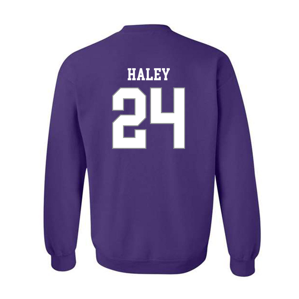 Kansas State - NCAA Baseball : Austin Haley - Classic Shersey Crewneck Sweatshirt-1