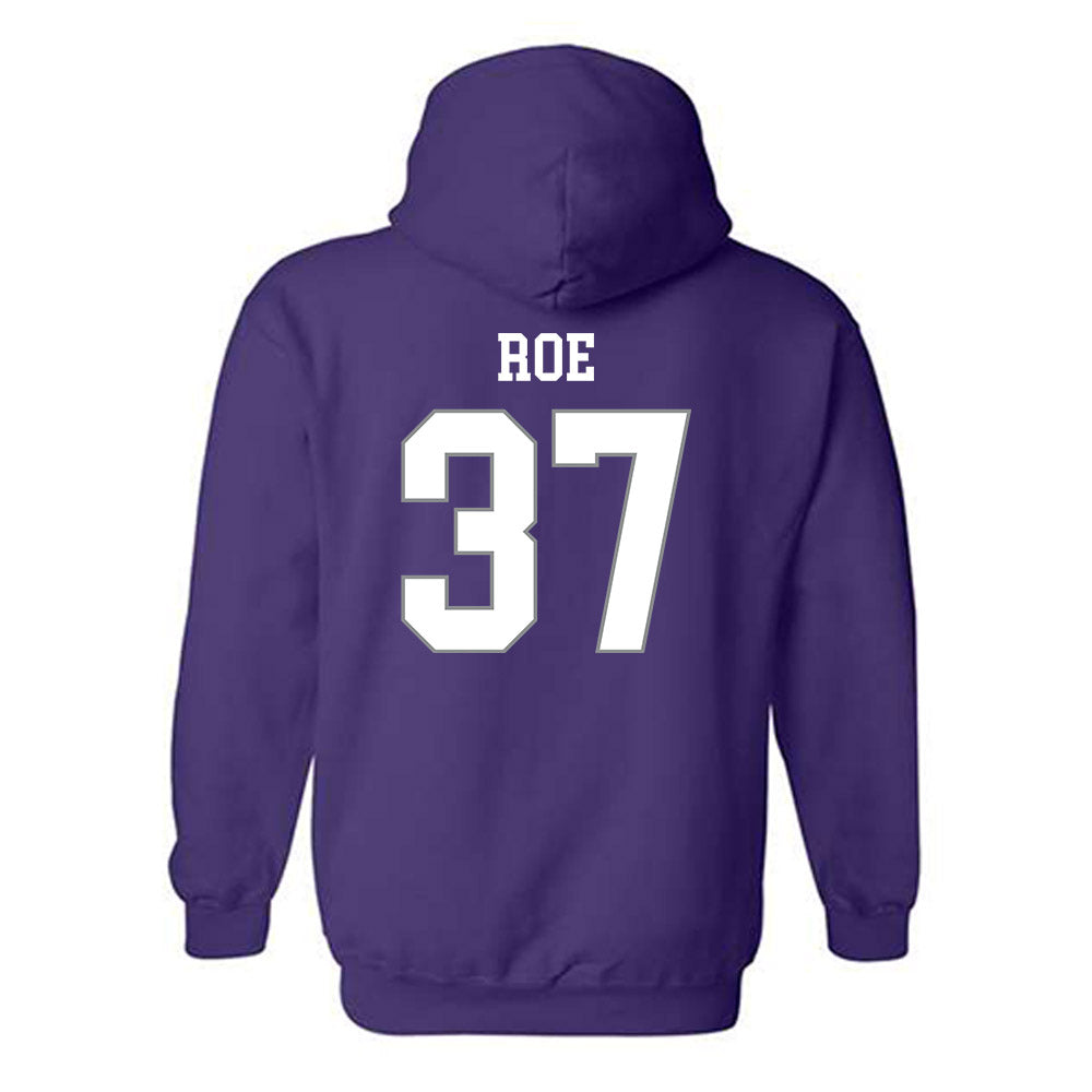 Kansas State - NCAA Baseball : Brody Roe - Classic Shersey Hooded Sweatshirt-1