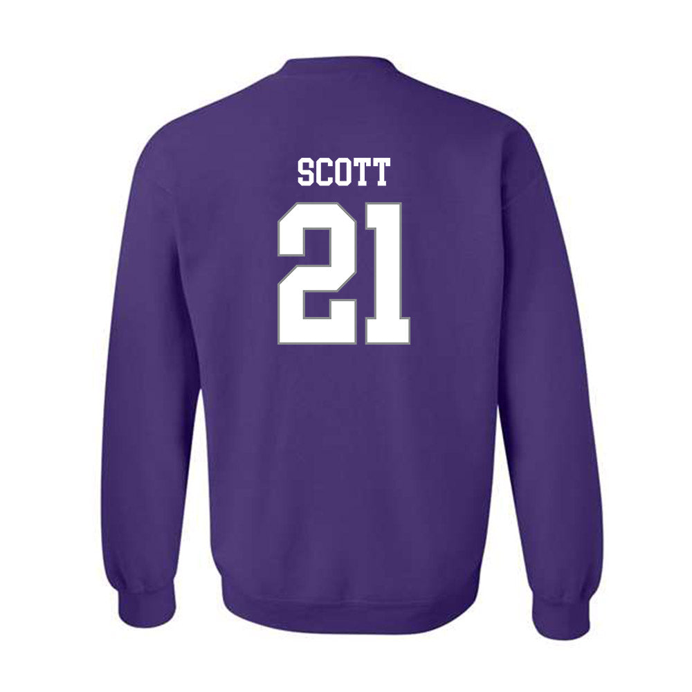 Kansas State - NCAA Football : jojo scott - Classic Shersey Crewneck Sweatshirt-1