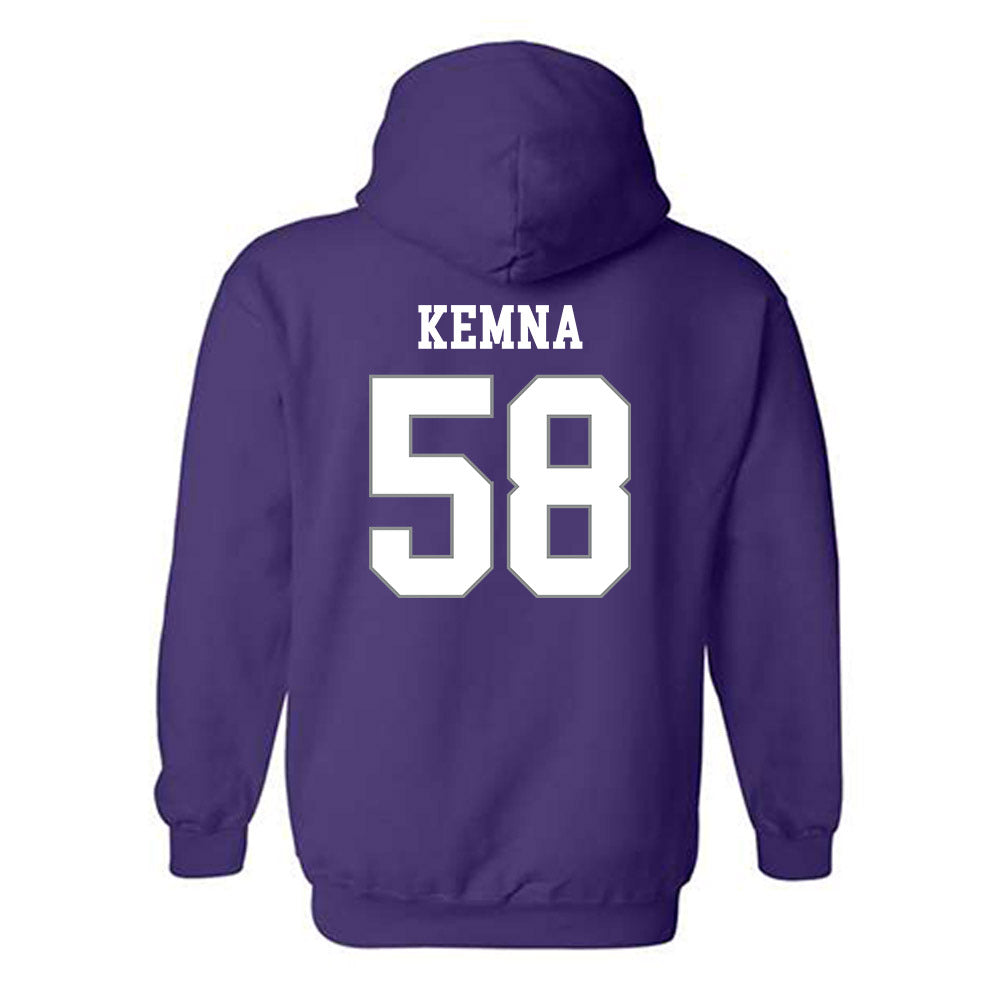Kansas State - NCAA Football : Will Kemna - Classic Shersey Hooded Sweatshirt-1