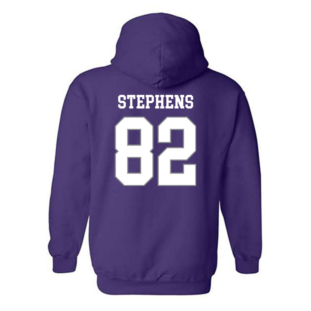 Kansas State - NCAA Football : Justin Stephens - Classic Shersey Hooded Sweatshirt-1