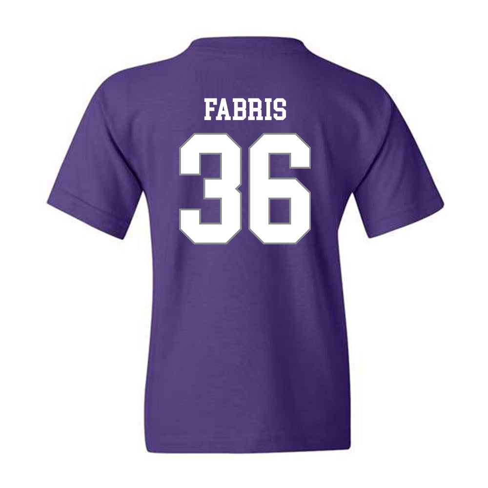 Kansas State - NCAA Football : Jack Fabris - Youth T-Shirt