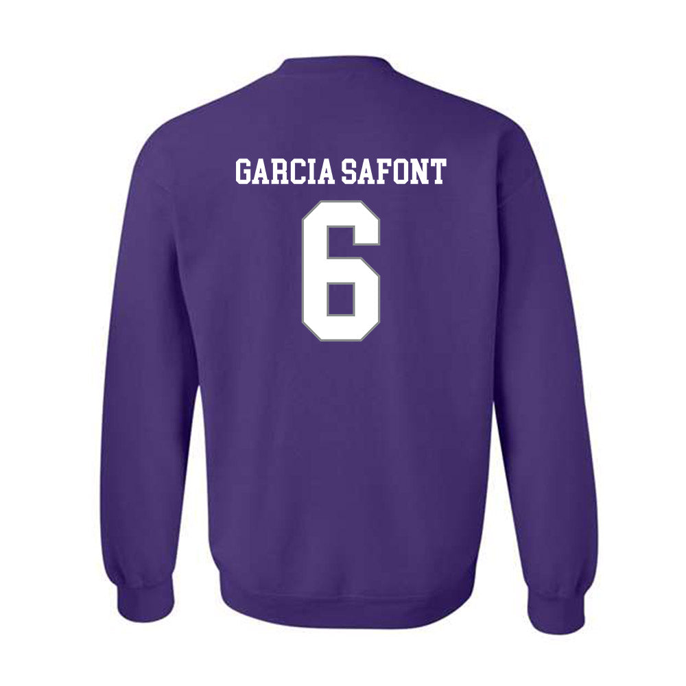 Kansas State - NCAA Women's Basketball : Gina Garcia Safont - Classic Shersey Crewneck Sweatshirt-1