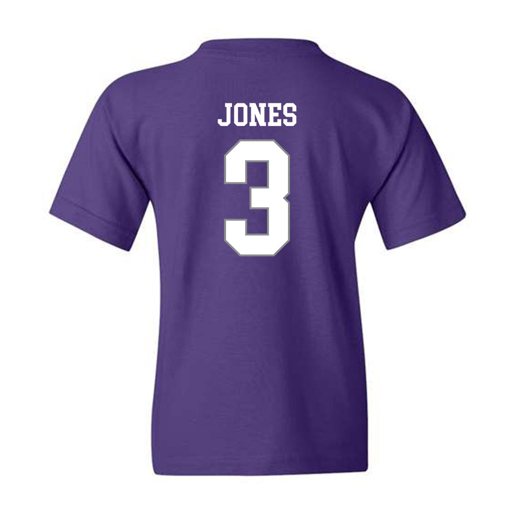 Kansas State - NCAA Men's Basketball : CJ Jones - Classic Shersey Youth T-Shirt