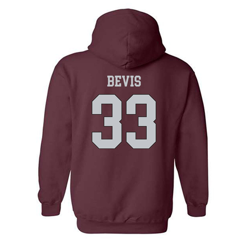 Mississippi State - NCAA Baseball : Blake Bevis - Classic Shersey Hooded Sweatshirt-1