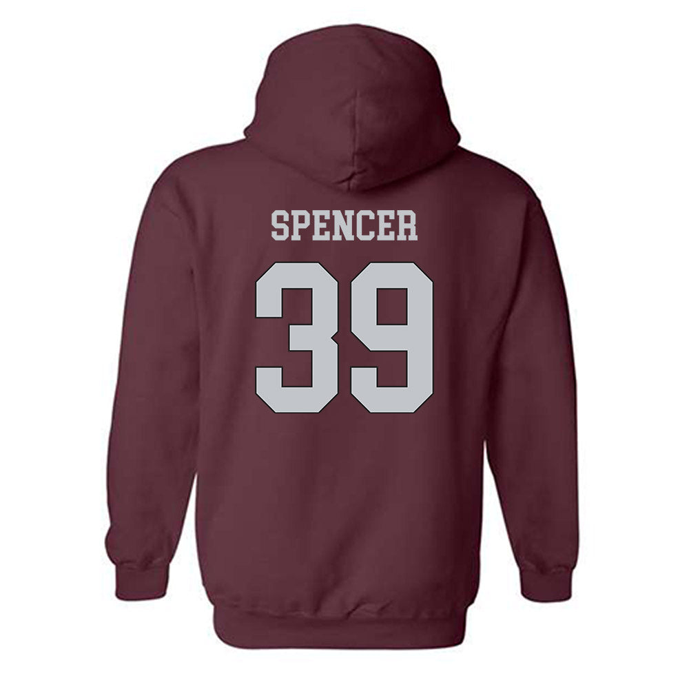 Mississippi State - NCAA Baseball : Patrick Spencer - Classic Shersey Hooded Sweatshirt-1