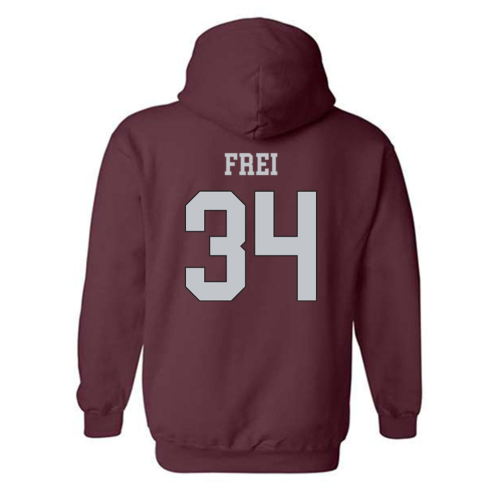 Mississippi State - NCAA Baseball : Gehrig Frei - Classic Shersey Hooded Sweatshirt-1