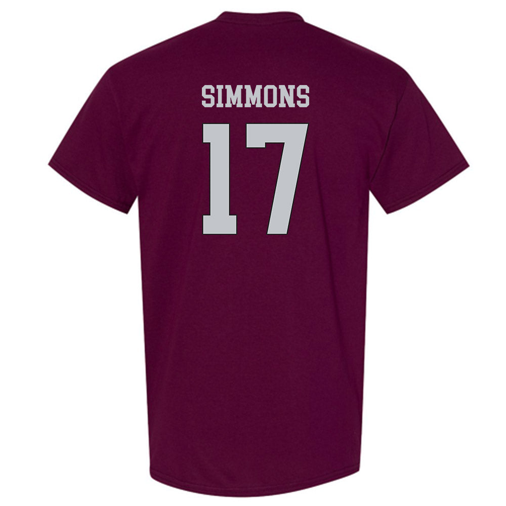 Mississippi State - NCAA Baseball : Stone Simmons - Classic Shersey T-Shirt-1