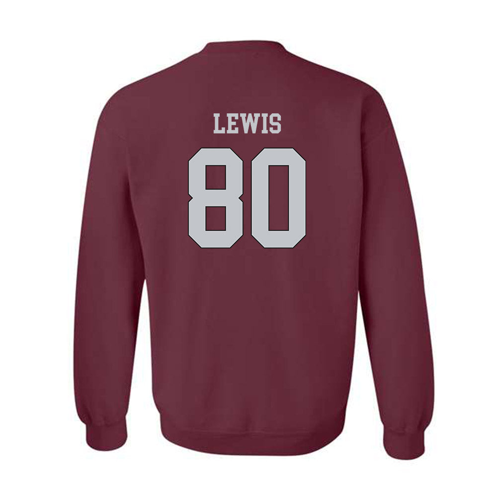 Mississippi State - NCAA Football : Anson Lewis - Sports Shersey Crewneck Sweatshirt-1