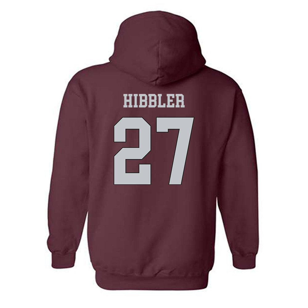 Mississippi State - NCAA Football : Jykeveous Hibbler - Sports Shersey Hooded Sweatshirt-1