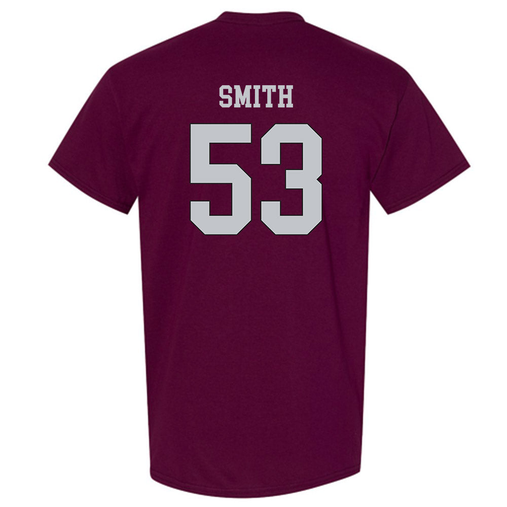 Mississippi State - NCAA Football : Brennan Smith - Sports Shersey T-Shirt-1