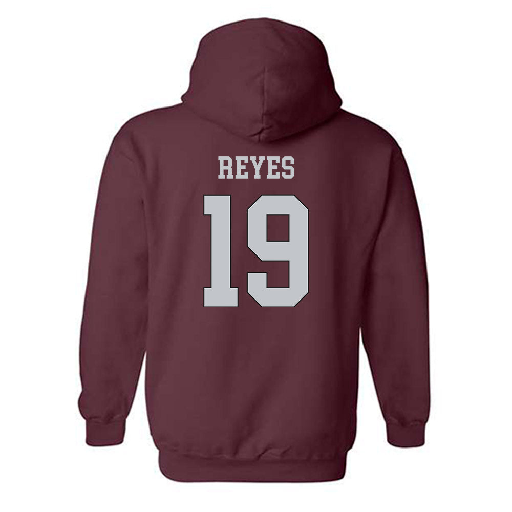 Mississippi State - NCAA Football : Cyrus Reyes - Sports Shersey Hooded Sweatshirt-1