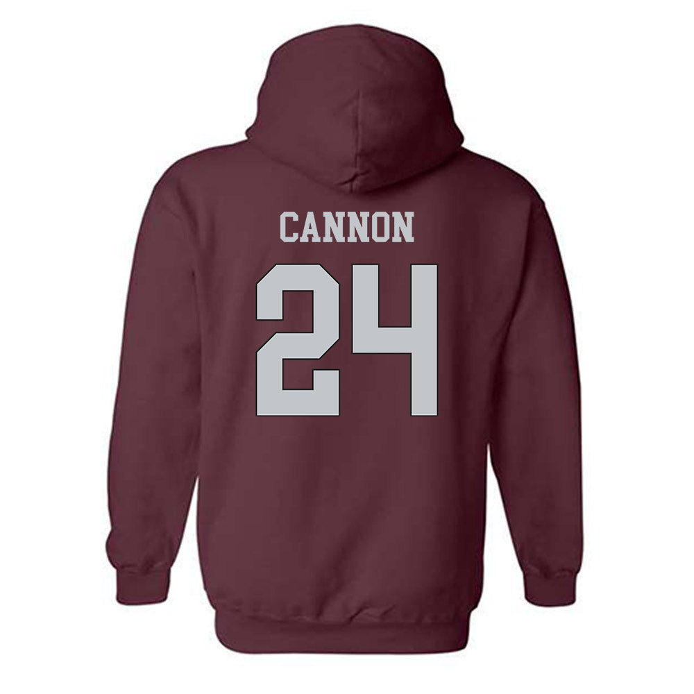 Mississippi State - NCAA Football : Elijah Cannon - Sports Shersey Hooded Sweatshirt-1