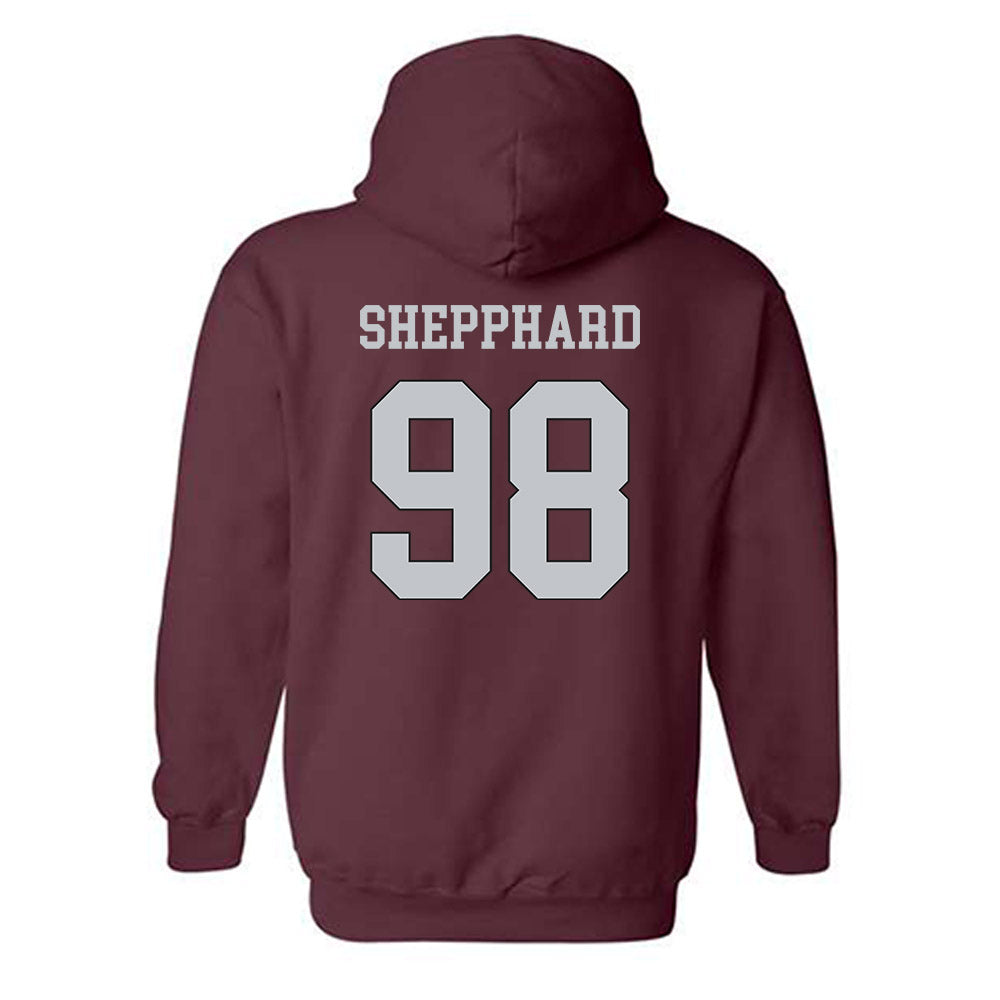 Mississippi State - NCAA Football : Ashun Shepphard - Sports Shersey Hooded Sweatshirt-1