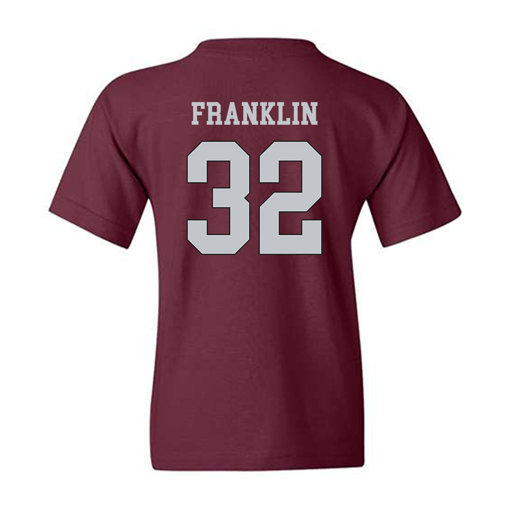Mississippi State - NCAA Football : Doug Franklin - Sports Shersey Youth T-Shirt-1