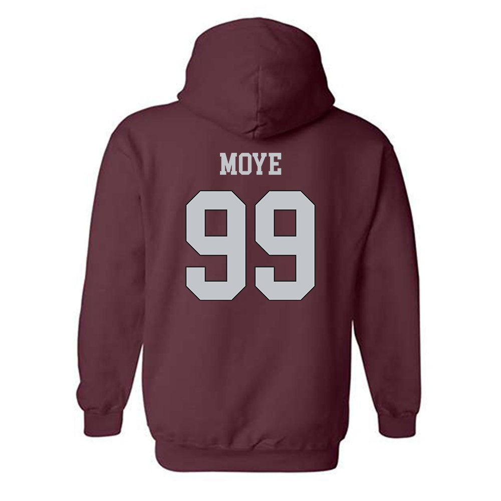 Mississippi State - NCAA Football : Jamarcus Moye - Sports Shersey Hooded Sweatshirt-1