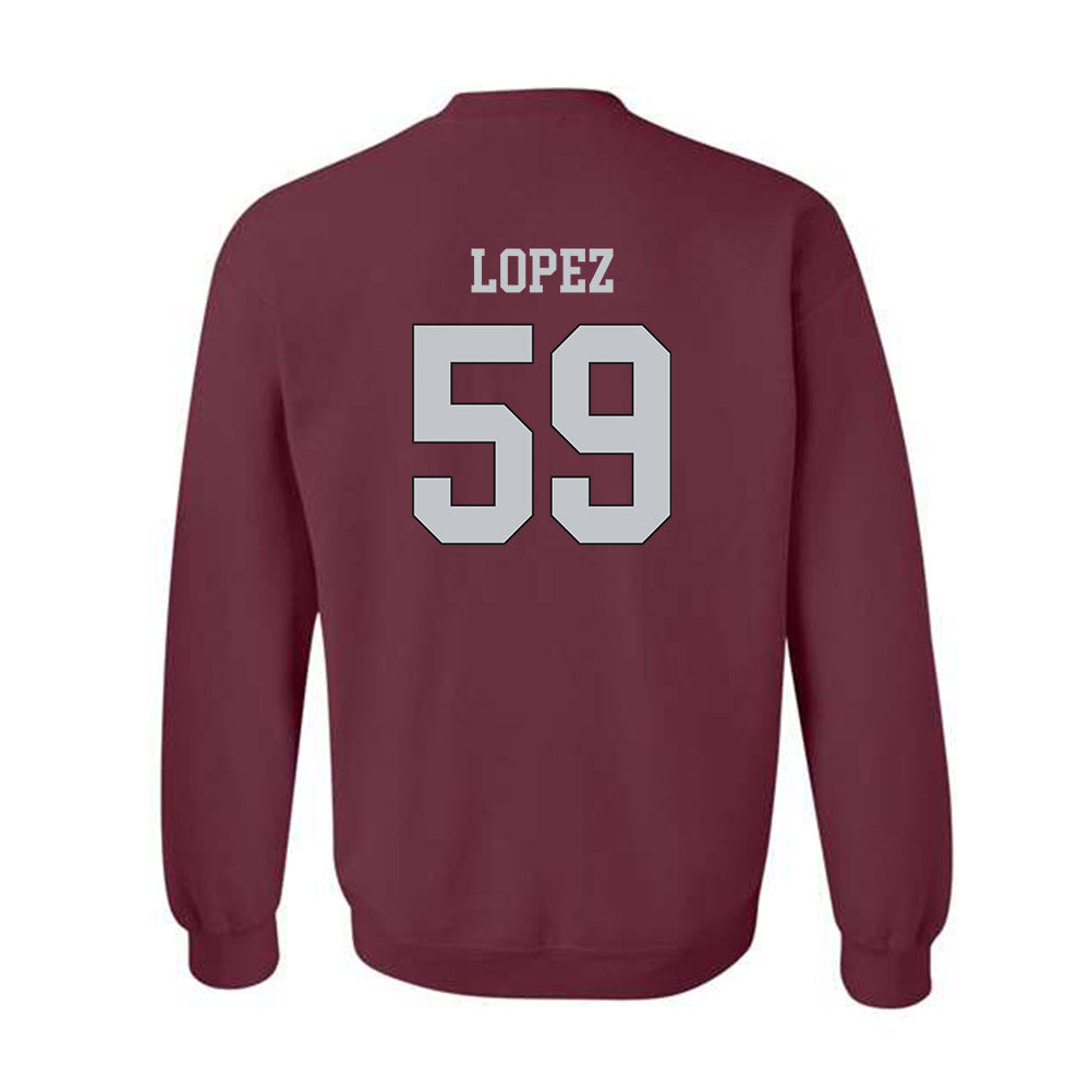 Mississippi State - NCAA Football : Alex Lopez - Sports Shersey Crewneck Sweatshirt-1