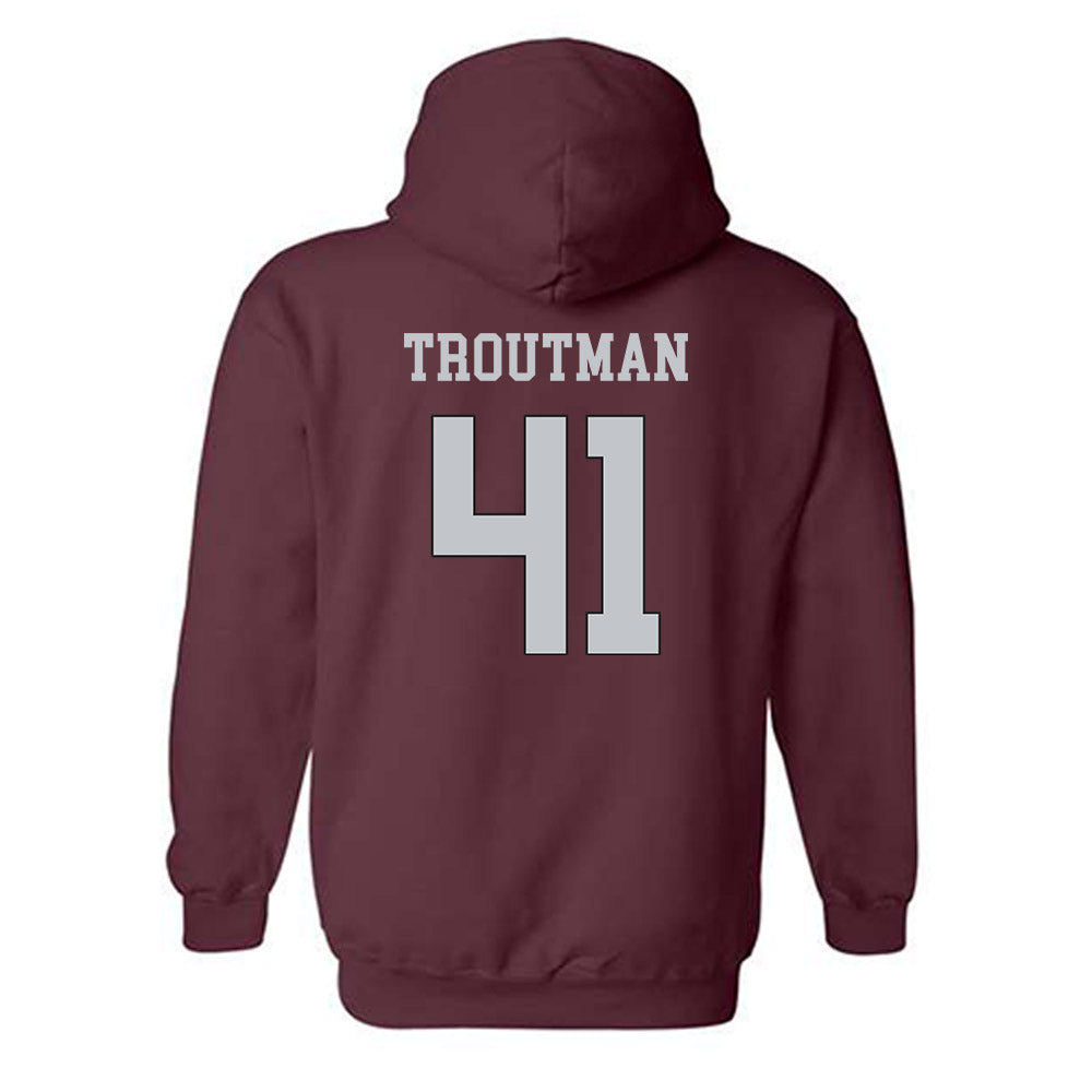 Mississippi State - NCAA Softball : Taylor Troutman - Classic Shersey Hooded Sweatshirt-1