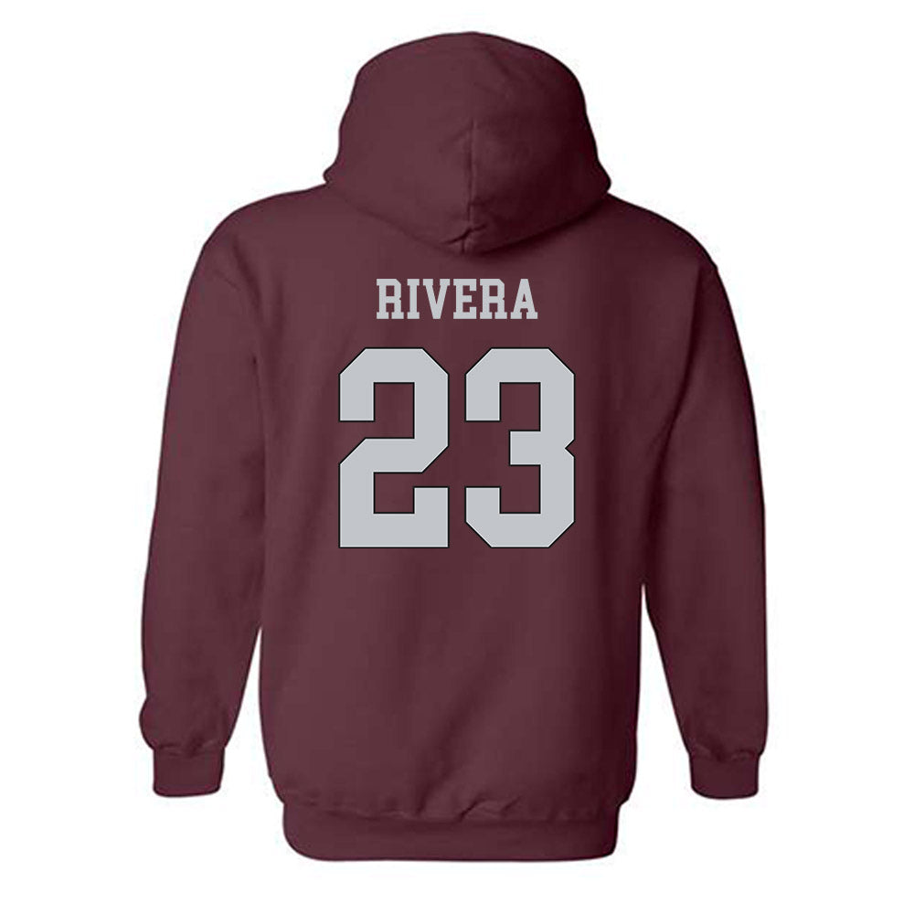 Mississippi State - NCAA Softball : Desiree Rivera - Sports Shersey Hooded Sweatshirt-1