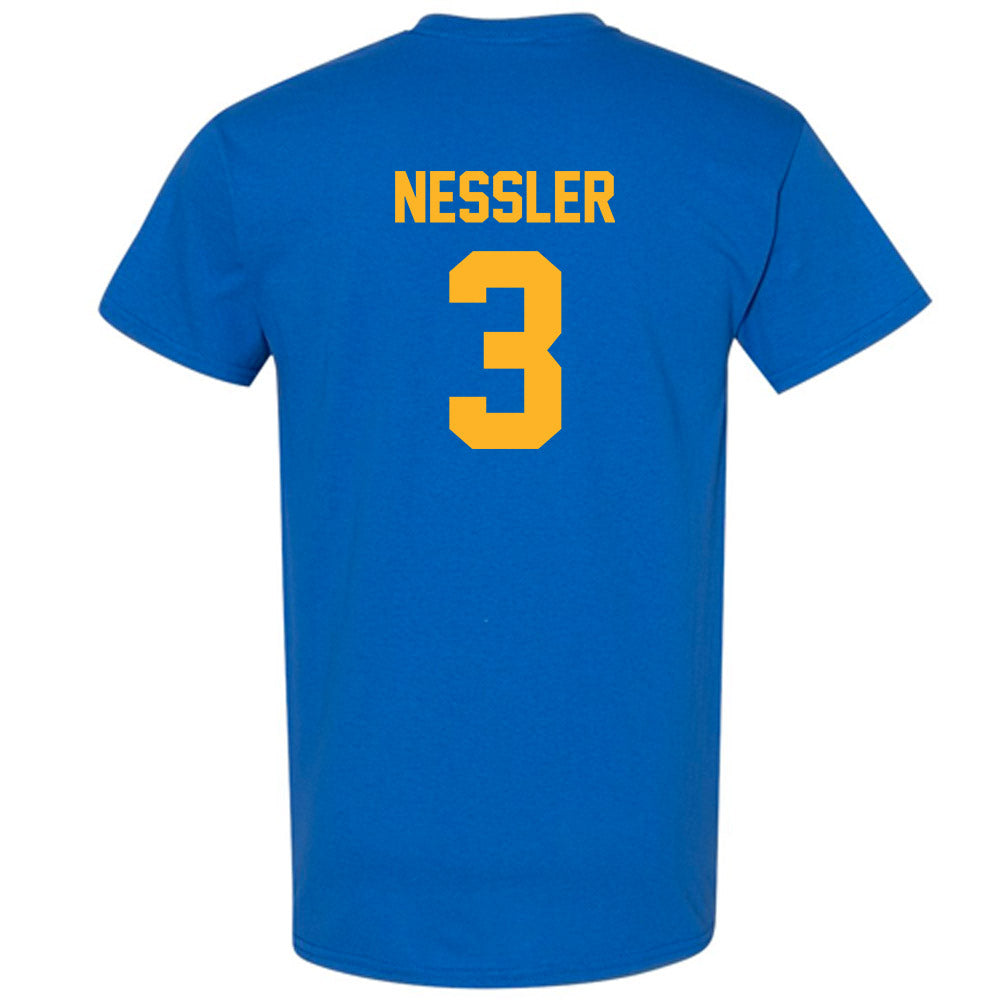 Pittsburgh - NCAA Baseball : AJ Nessler - Classic Shersey T-Shirt-1