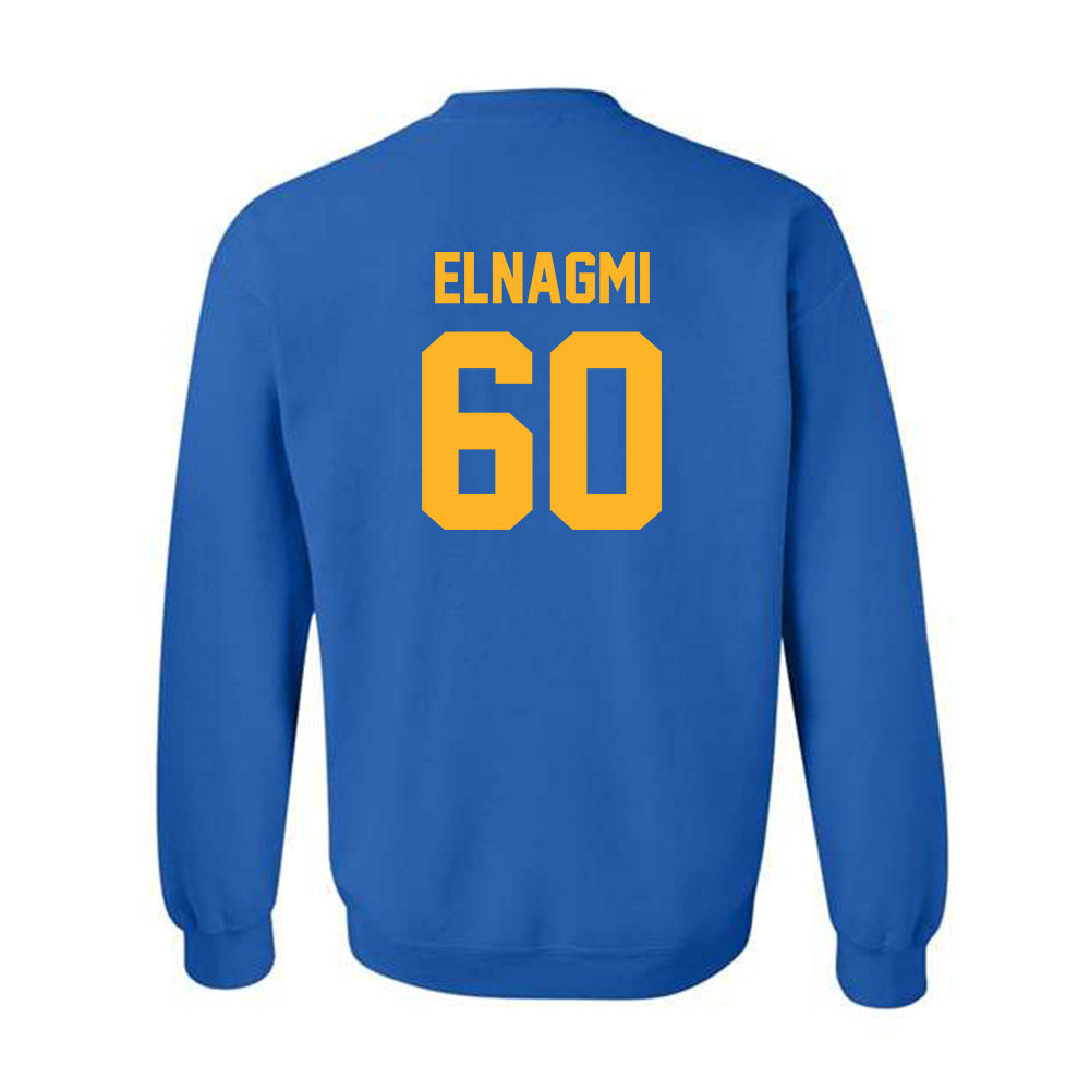 Pittsburgh - NCAA Football : Akram Elnagmi - Classic Shersey Crewneck Sweatshirt-1