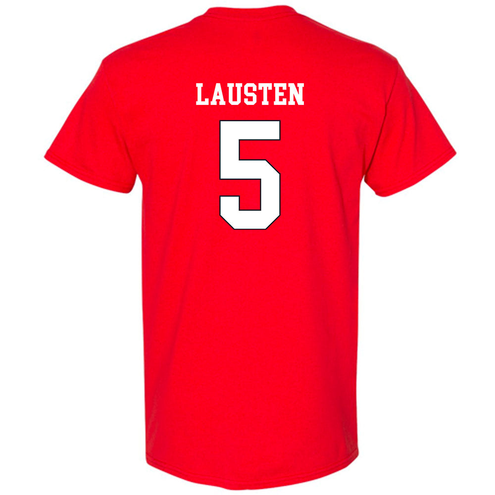 St. Johns - NCAA Baseball : Aj Lausten - Classic Shersey T-Shirt-1