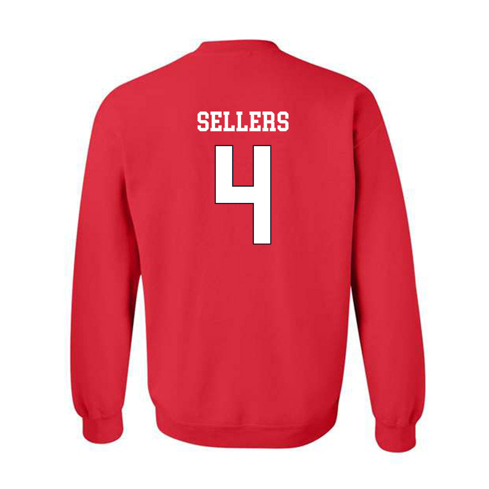 St. Johns - NCAA Men's Basketball : Oziyah Sellers - Classic Shersey Crewneck Sweatshirt-1
