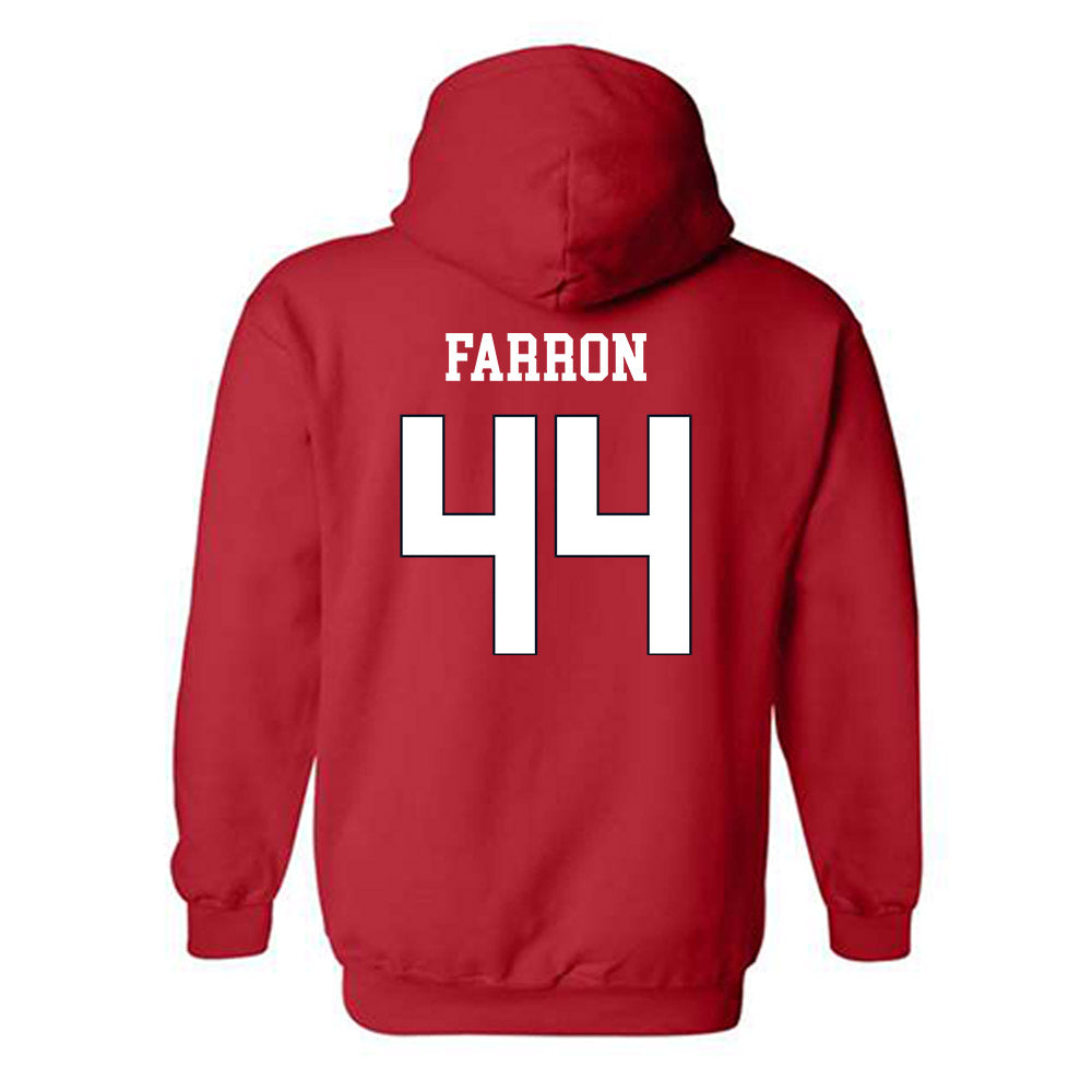 St. Johns - NCAA Men's Lacrosse : Ryan Farron - Classic Shersey Hooded Sweatshirt-1