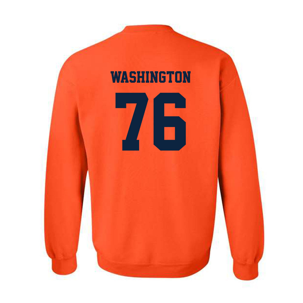 Syracuse - NCAA Football : Byron Washington - Classic Shersey Crewneck Sweatshirt-1