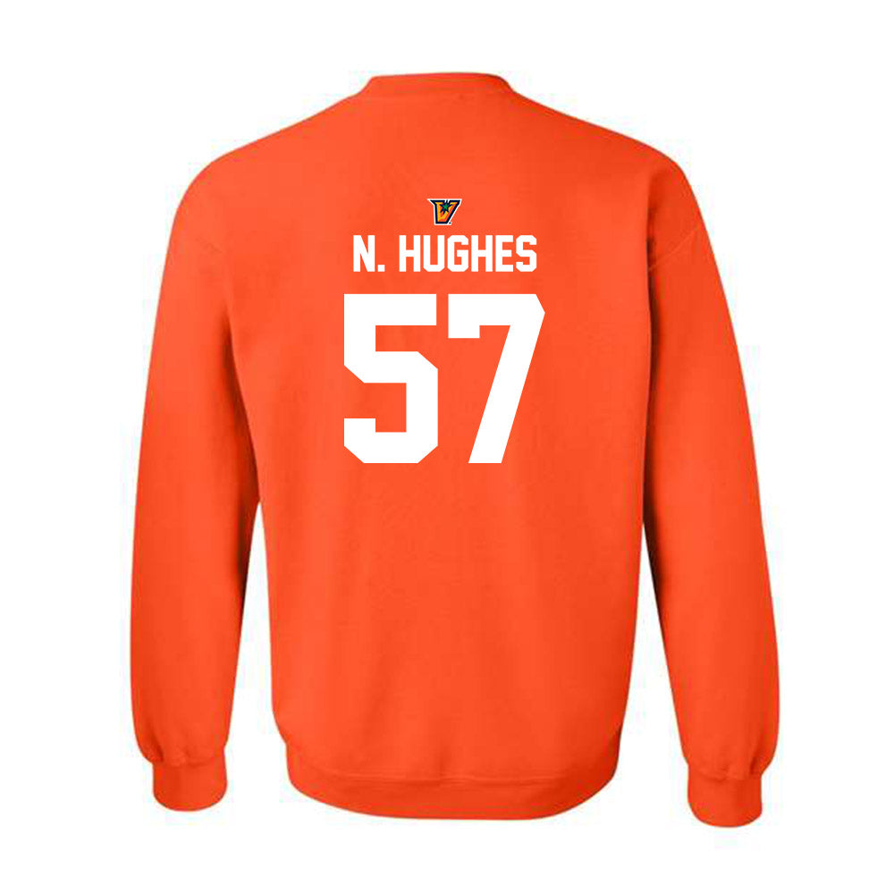 UTRGV - NCAA Football : Nick Hughes - Classic Shersey Crewneck Sweatshirt-1