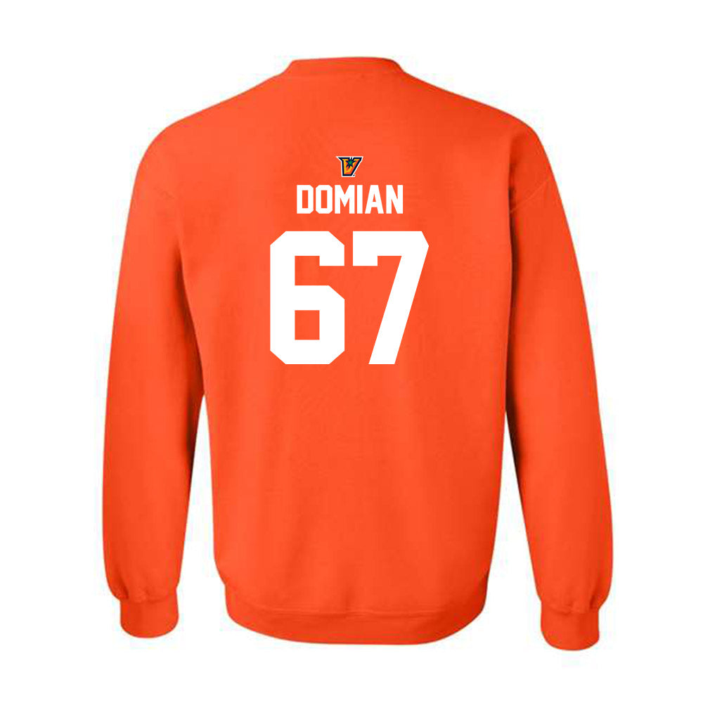 UTRGV - NCAA Football : Thomas Domian - Classic Shersey Crewneck Sweatshirt-1