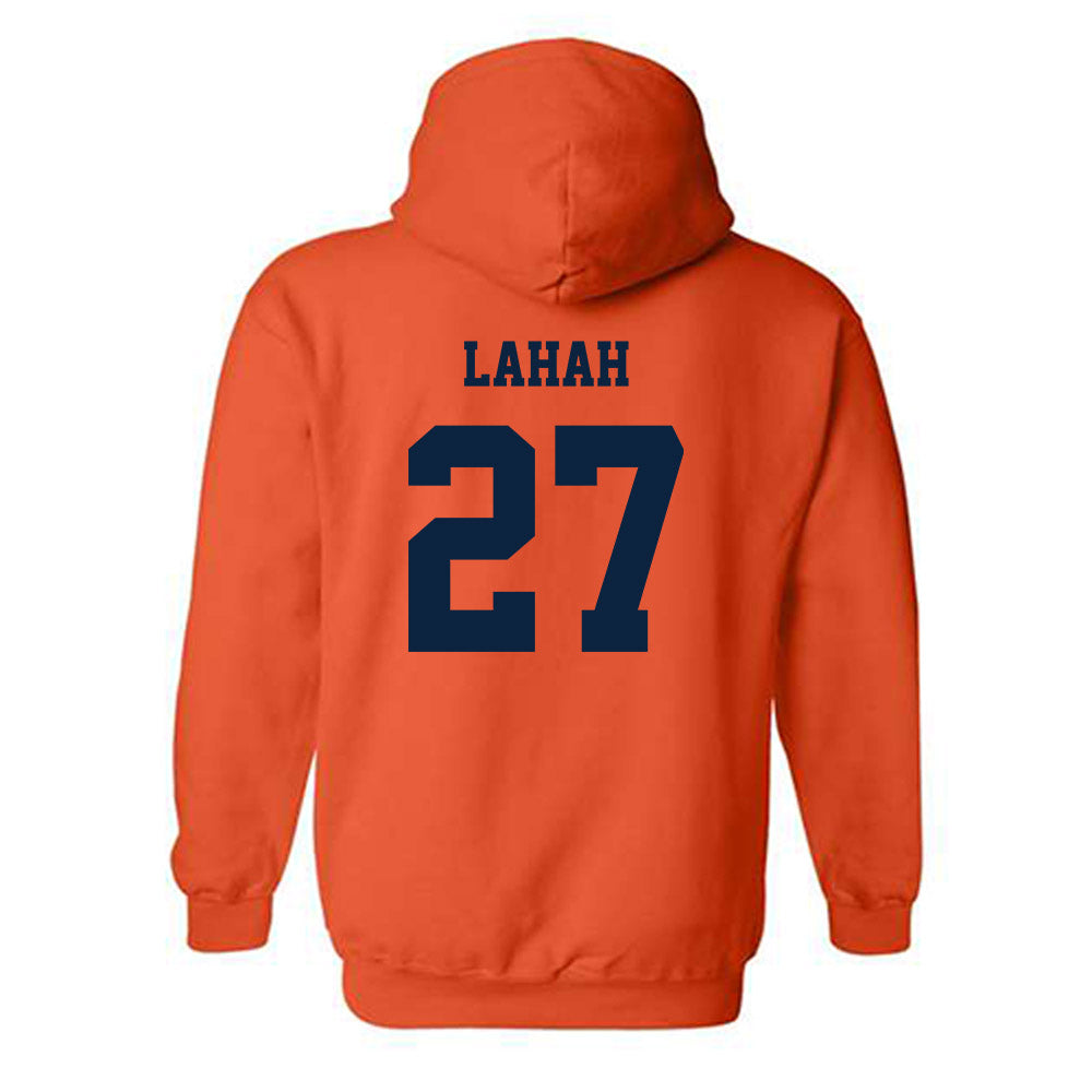 Syracuse - NCAA Women's Lacrosse : Izzy Lahah - Classic Shersey Hooded Sweatshirt-1