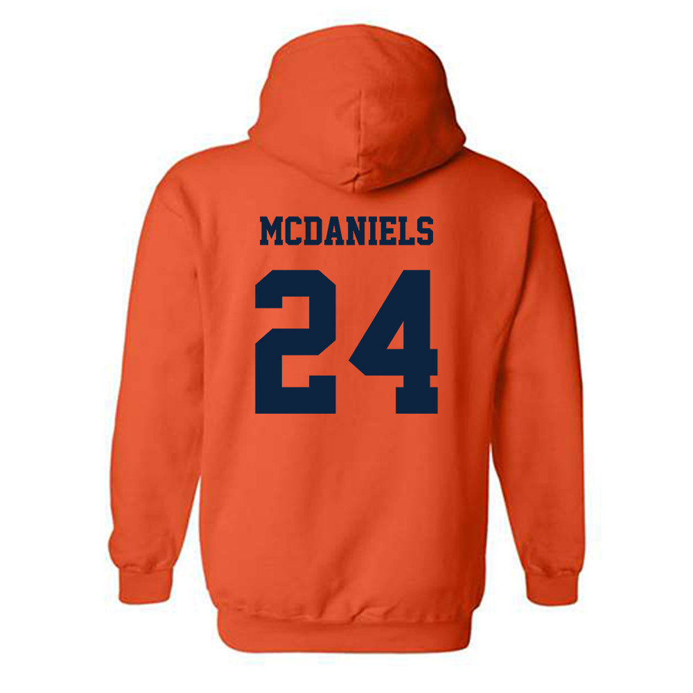 Syracuse - NCAA Football : Ibn McDaniels - Classic Shersey Hooded Sweatshirt-1
