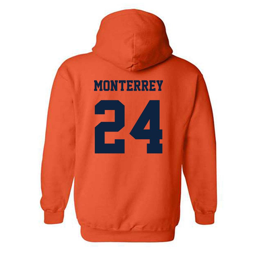 Syracuse - NCAA Women's Soccer : Carolina Monterrey - Classic Shersey Hooded Sweatshirt-1