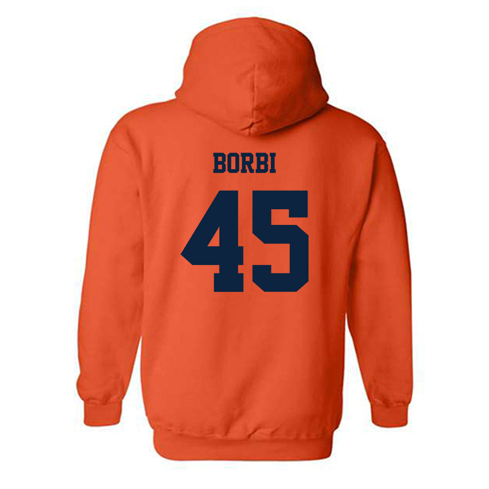 Syracuse - NCAA Women's Lacrosse : Mackenzie Borbi - Classic Shersey Hooded Sweatshirt-1