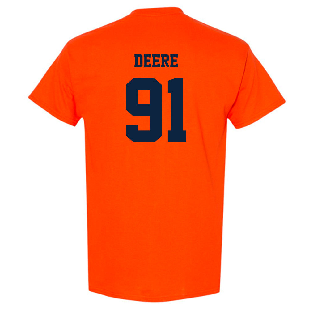 Syracuse - NCAA Men's Lacrosse : Trey Deere - Classic Shersey T-Shirt-1