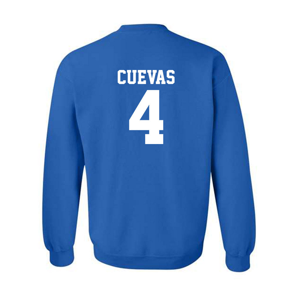 Texas Arlington - NCAA Baseball : Javier Cuevas - Classic Shersey Crewneck Sweatshirt-1