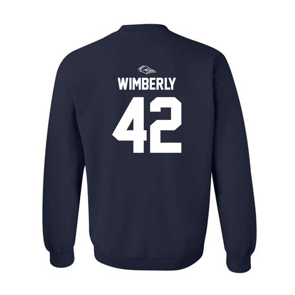 UTSA - NCAA Football : Daemian Wimberly - Classic Shersey Crewneck Sweatshirt-1