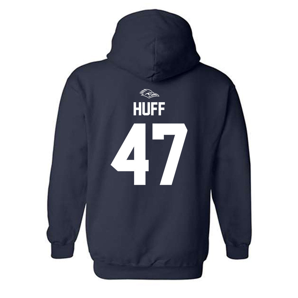 UTSA - NCAA Football : Tim Huff - Classic Shersey Hooded Sweatshirt-1