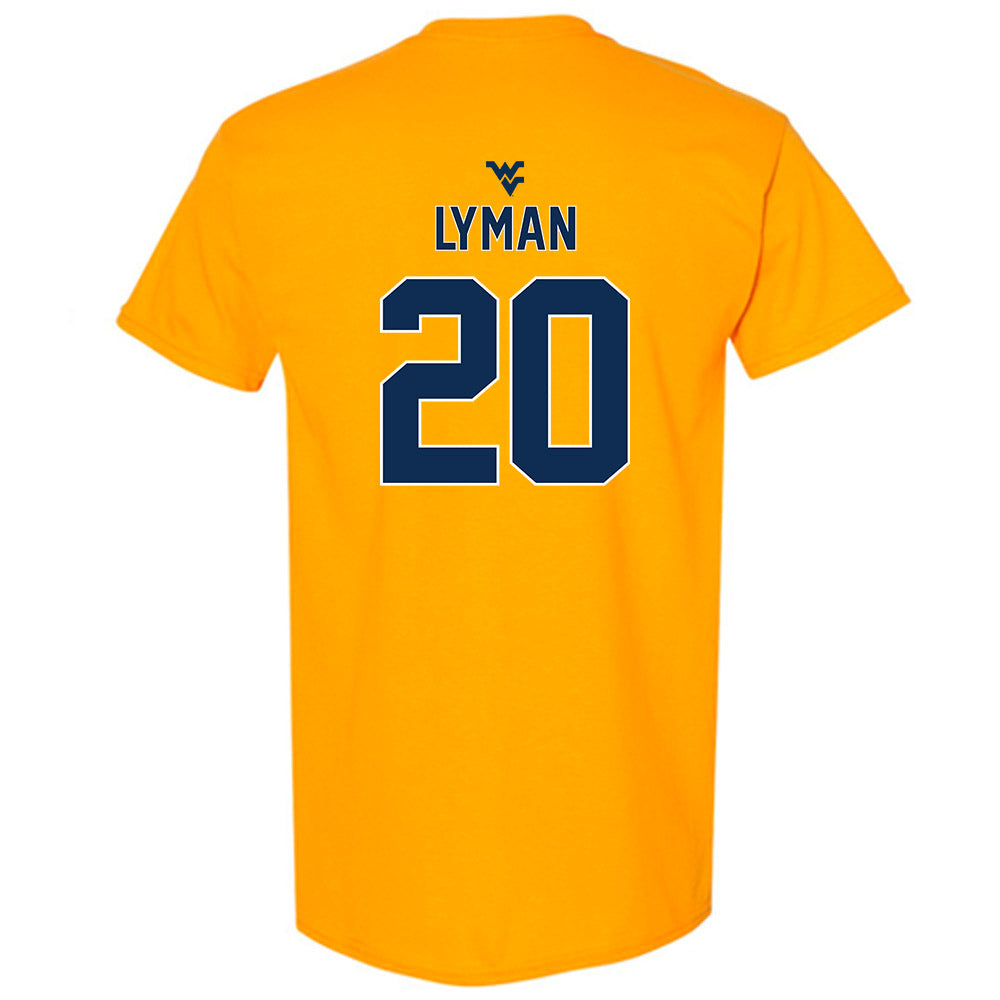 West Virginia - NCAA Baseball : Luke Lyman - Classic Shersey T-Shirt-1