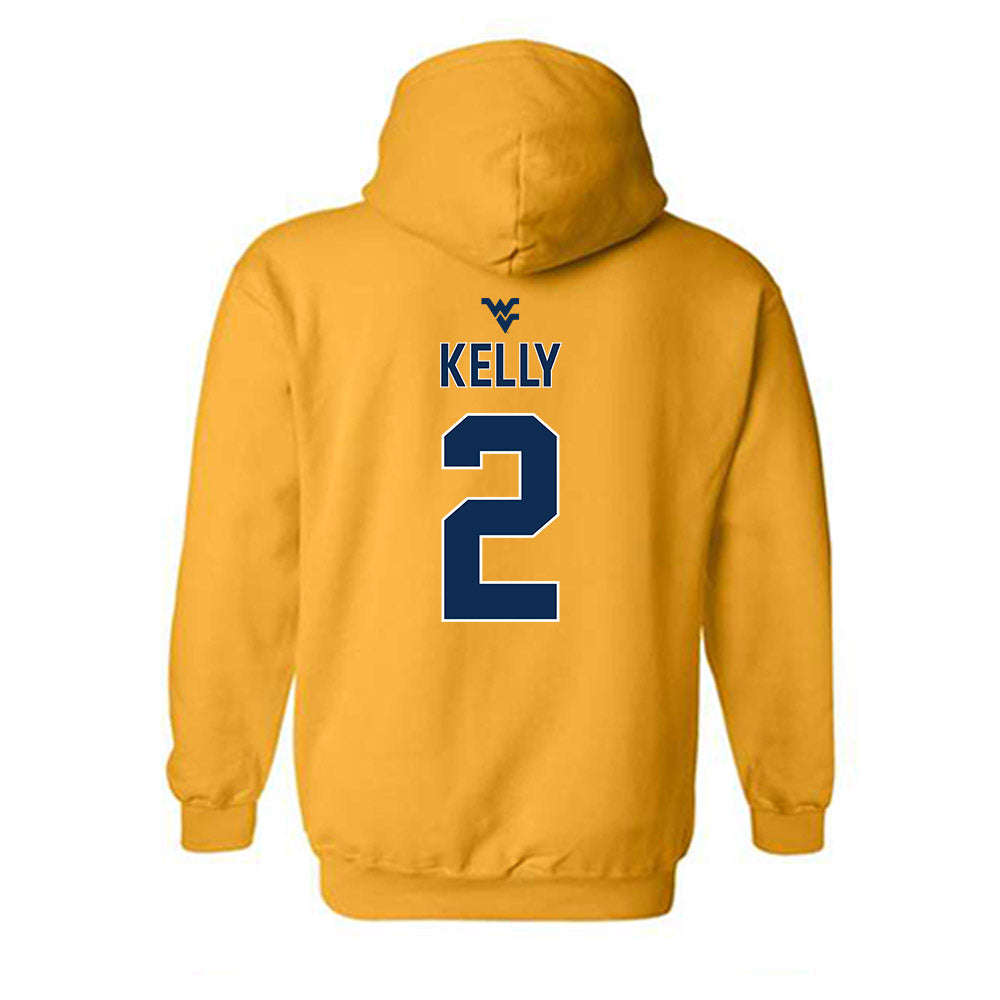 West Virginia - NCAA Baseball : Gavin Kelly - Classic Shersey Hooded Sweatshirt-1