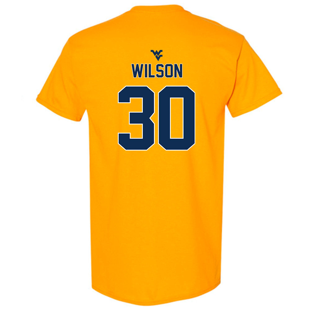West Virginia - NCAA Football : Chase Wilson - Classic Shersey T-Shirt-1
