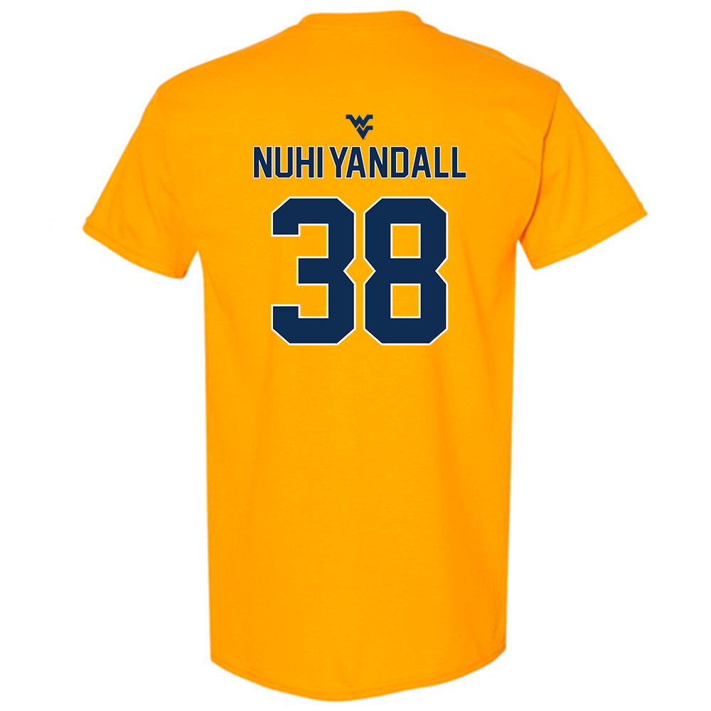 West Virginia - NCAA Football : Caleb Nuhi-Yandall - Classic Shersey T-Shirt-1