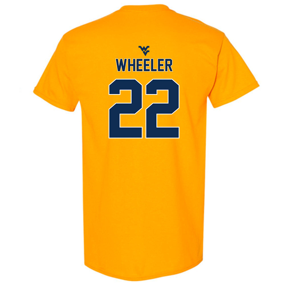 West Virginia - NCAA Women's Basketball : Kierra Wheeler - Classic Shersey T-Shirt-1